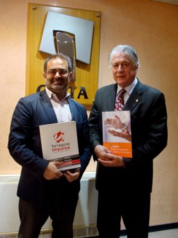 X.Tarrés (Ayto. Tarragona) y J.A.Belmonte (Cepta)