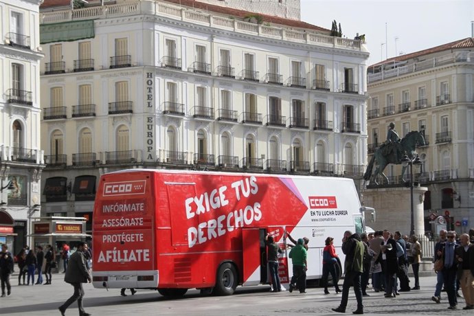 Autobús CCOO