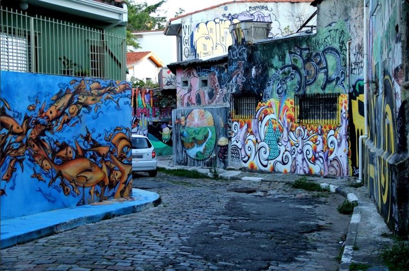 Vila Madalena, un museo al aire libre en São Paulo Vila Madalena, un museo al aire libre en São Paulo