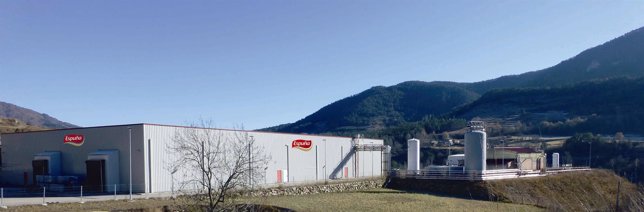 Nueva planta de producción de Espuña en la Pobla de Lillet (Barcelona)