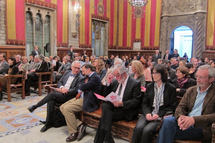 Acto para la Candidatura de Barcelona como Ciudad Literaria de la Unesco