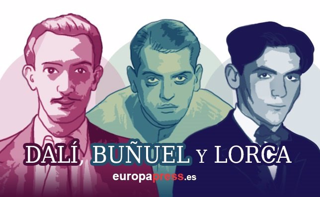 Dalí, Lorca y Buñuel