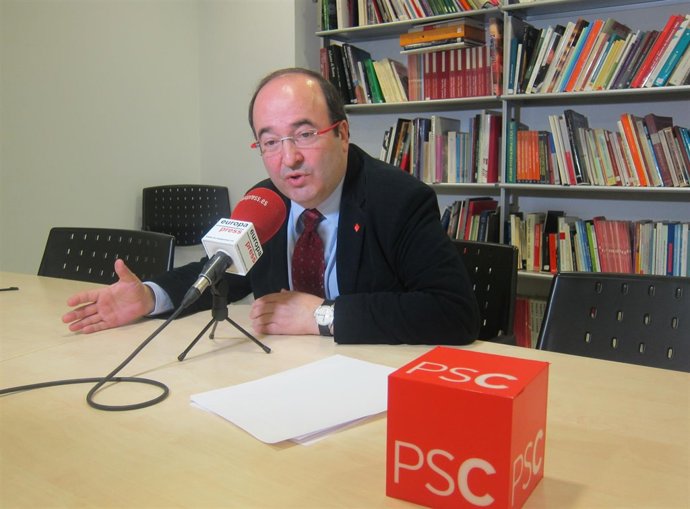 El primer secretario del PSC, Miquel Iceta.