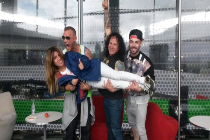 Chabelita muy integrada con los 'Supervivientes'