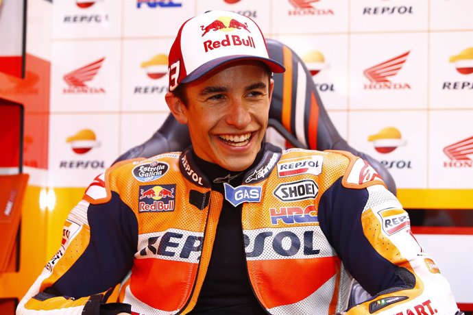 El piloto español de MotoGP Marc Márquez