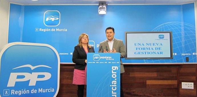 Visitación Martínez y José Miguel Luengo