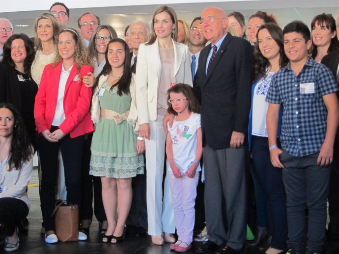 La Reina Letizia y el conseller de Salud de la Generalitat, Boi Ruiz