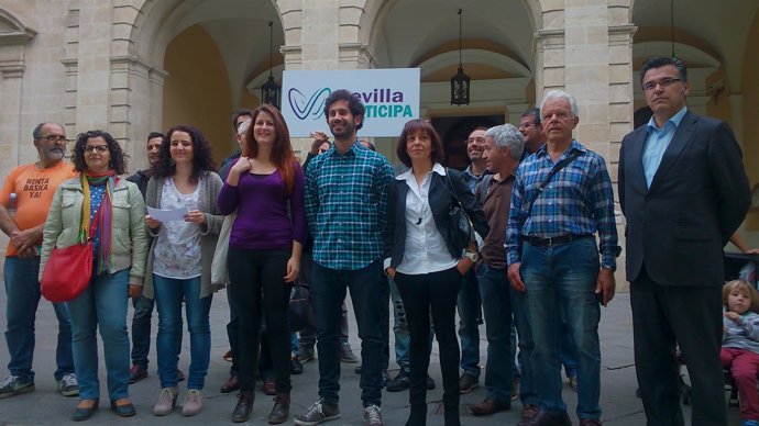 La candidatura de Sevilla Participa.