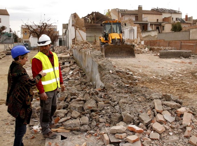 Obras del nuevo consultorio médico de Ivars d'Urgell