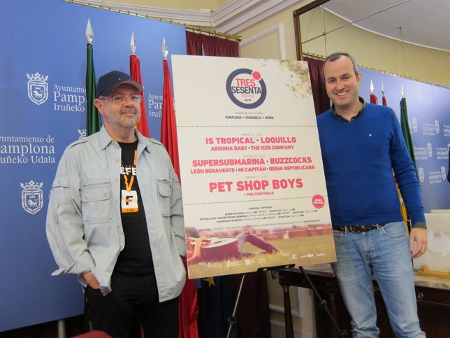 Jokin Zamarbide y Fermín Alonso en la presentación del festival