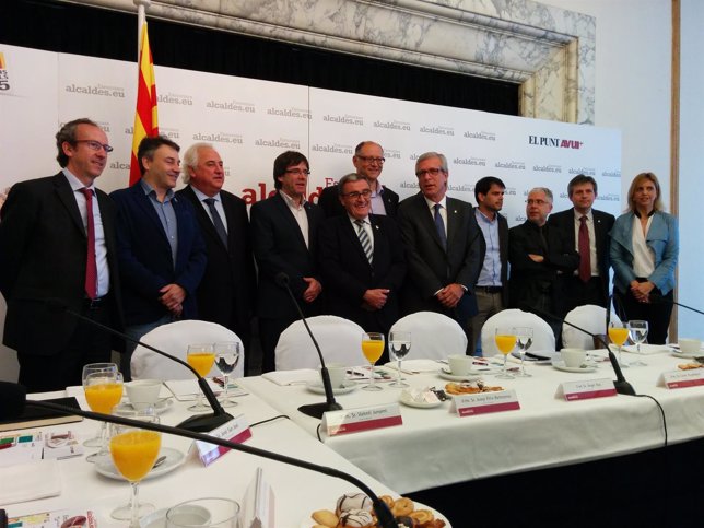 Los alcaldes de Lleida, Tarragona y Girona junto a los de otras nueve capitales 