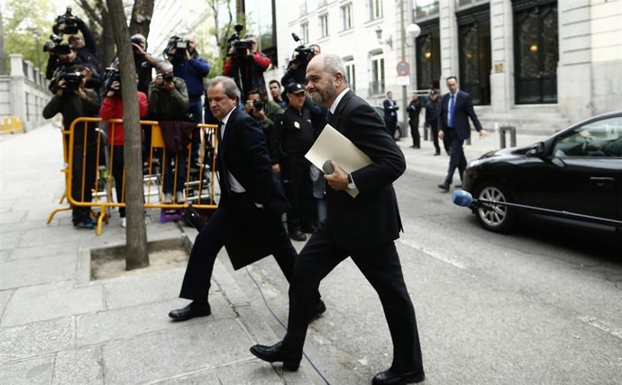 Manuel Chaves acude a declarar en el Tribunal Supremo por los ERE de Andalucía