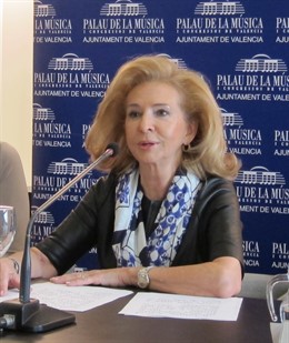 Presidenta del Palau de la Música y concejala de Cultura, Myerén Beneyto