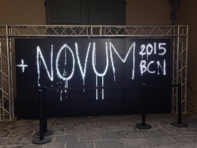 Una de las instalaciones del festival Novum