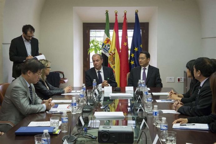 Reunión con delegación china