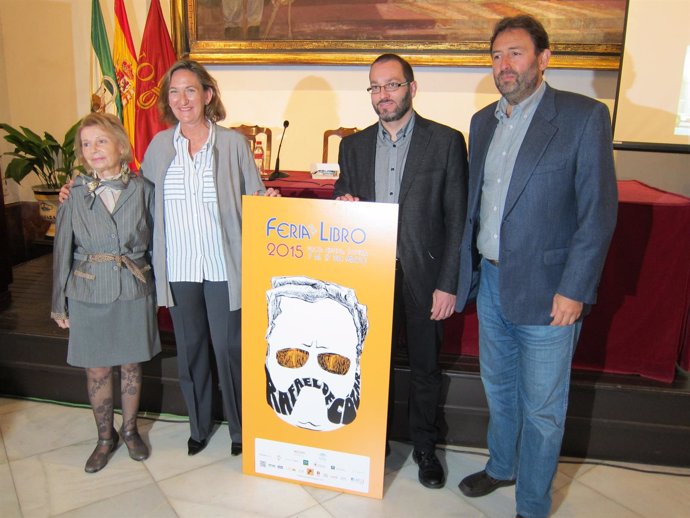 Presentación del cartel de la Feria del Libro de Sevilla 2015