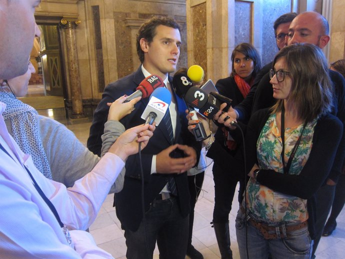 El presidente de C's, Albert Rivera