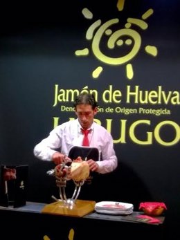 La Ruta de Jabugo (Huelva) en el salón Gourmets de Madrid.