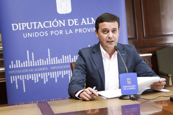 El vicepresidente de la Diputación de Almería, Javier Aureliano García