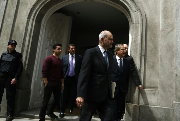 Manuel Chaves sale del Tribunal Supremo tras declarar por los ERE