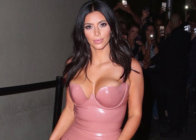   Kim Kardashian Arrives To Promote Her New F