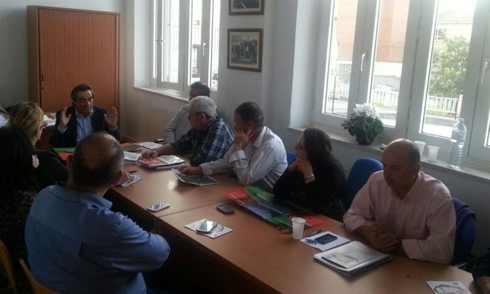 Reunión de Calderón con vecinos de Torres