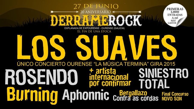 Audio E Cartaz Do Derrame Rock