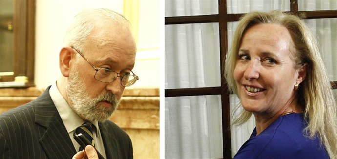 Los diputados provida del PP lourdes Méndez monasterio y José Eugenio Azpiroz