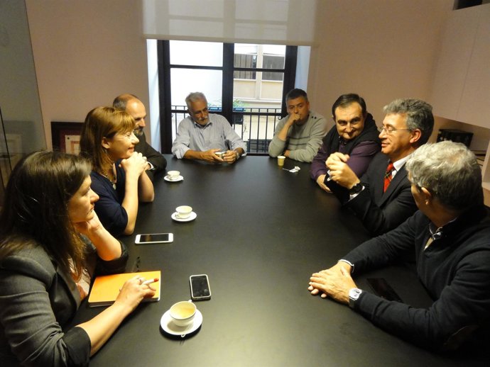 Armengol con colegio de ingenieros