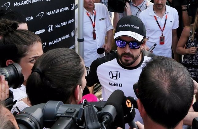 Fernando Alonso en Malasia