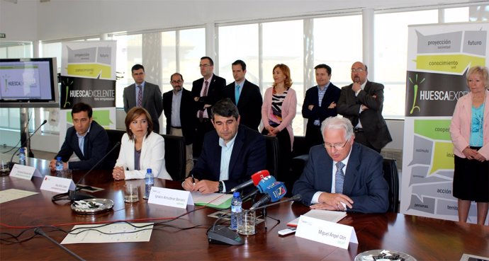 Presentación del Foro Empresarial Huesca Excelencia