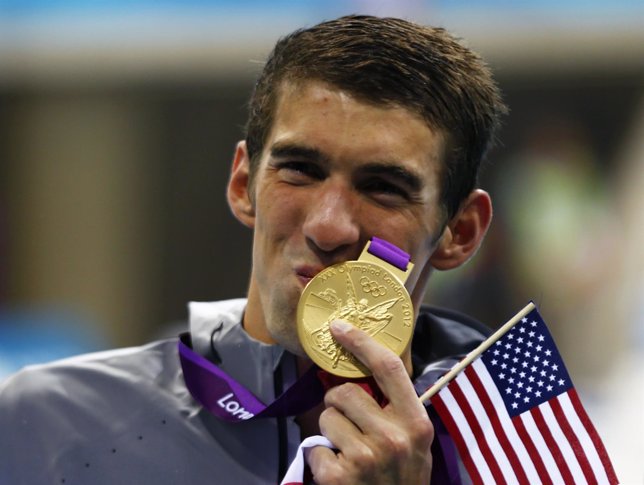 El nadador estadounidense Michael Phelps