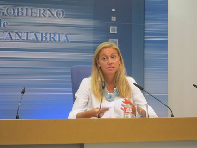 La consejera de Economía, Hacienda y Empleo, Cristina Mazas