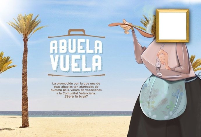 Cartel del concurso 'Abuela vuela'