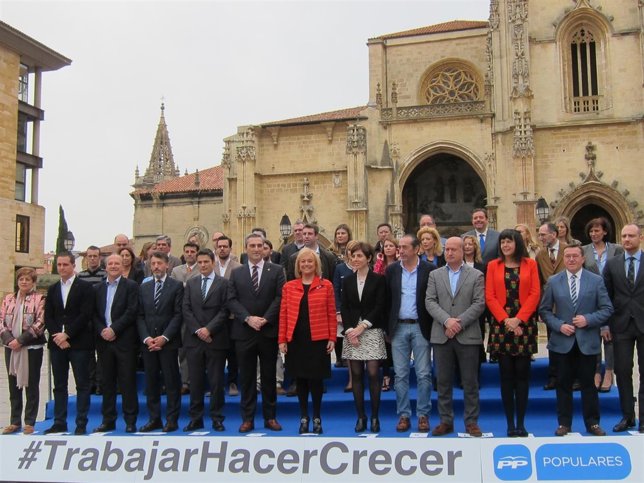 Candidatura del PP a las elecciones autonómicas en Asturias