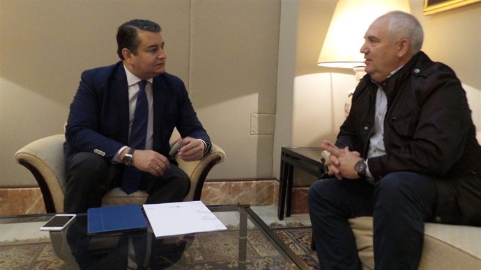 Antonio Sanz y Francisco Carbonero