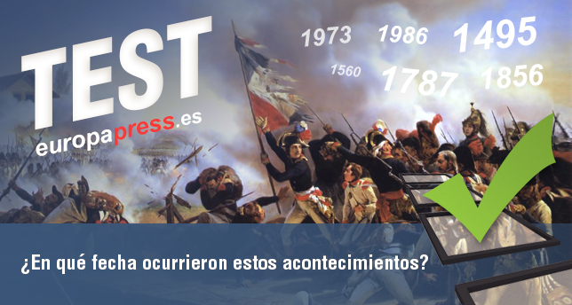 Test sobre fechas históricas