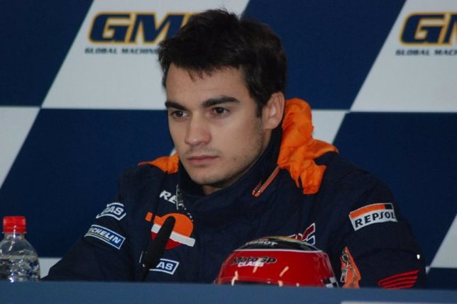 Dani Pedrosa deja de correr por una lesión