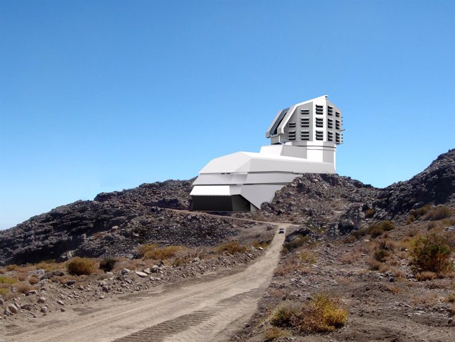 Recreación del observatorio LSST