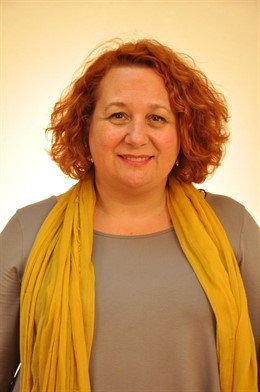 La candidata a la Alcaldía de Jaén por IU, María del Mar Torres.