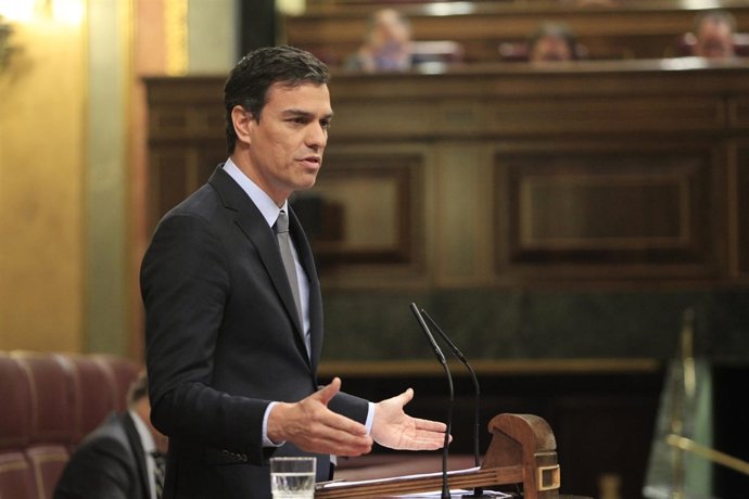 Pedro Sánchez en el Congreso