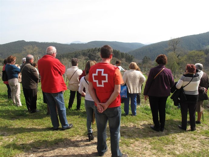Cruz Roja. Voluntarios. 