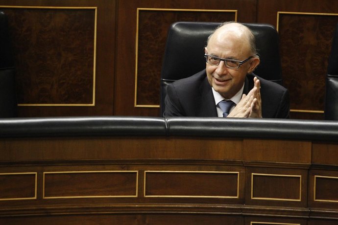 Cristóbal Montoro en el Congreso