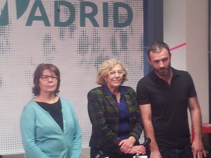 Manuela Carmena, Nacho Murgui e Inés Sabanés