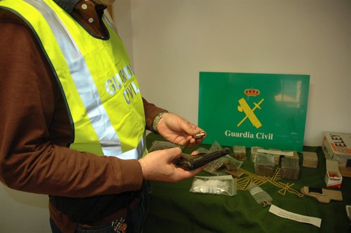 Efectos intervenidos por la Guardia Civil