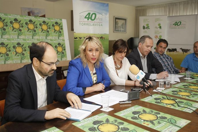 Martínez en la presentación de la Feria de Árboles