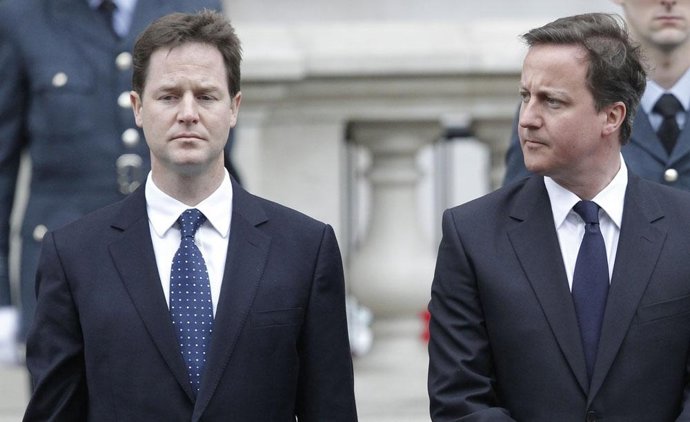 Clegg y Cameron