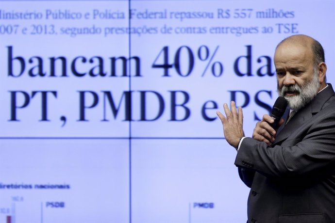 Joao Vaccari Neto, tesorero del partido de Dilma Rousseff