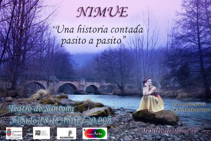 Cartel de la obra 'Nimue'