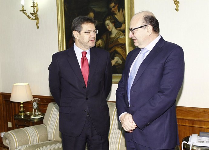 Rafael Catalá y Ramón Álvarez de Miranda